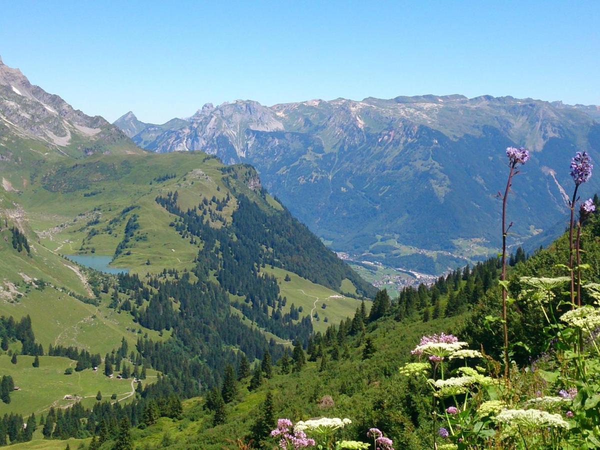 Diese Einfache Unterkunft- Bergheimat Ist Nur Fuer Backpacker- Rucksacktouristen Und Radfahrer - Huettenfeeling Im Backpackerhoues- Ganz Einfach - Ganz Unkompliziert - Ganz Relaxd Vila Linthal Exterior foto