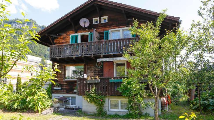 Diese Einfache Unterkunft- Bergheimat Ist Nur Fuer Backpacker- Rucksacktouristen Und Radfahrer - Huettenfeeling Im Backpackerhoues- Ganz Einfach - Ganz Unkompliziert - Ganz Relaxd Vila Linthal Exterior foto